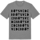 Mid Heather Gray t-shirt med Nötsveden ordlek t-shirt