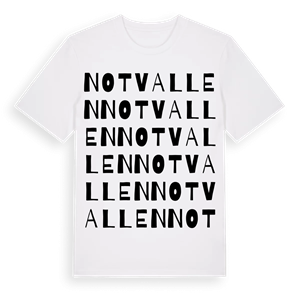 Notvallen ordlek t-shirt – ekologisk bomull t-shirt från Pinshirt