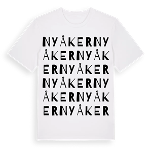 Nyåker ordlek t-shirt – ekologisk bomull t-shirt från Pinshirt