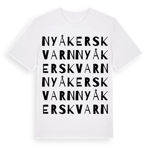 Nyåkers kvarn ordlek t-shirt – ekologisk bomull t-shirt från Pinshirt