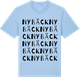 Blue Soul t-shirt med Nybäck ordlek t-shirt