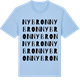 Blue Soul t-shirt med Nybron ordlek t-shirt