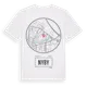 White t-shirt med Nyby t-shirt