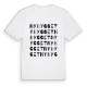 Nybygget ordlek t-shirt