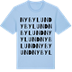Blue Soul t-shirt med Nybylund ordlek t-shirt