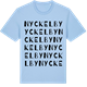 Blue Soul t-shirt med Nyckelby ordlek t-shirt