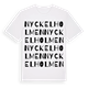 Nyckelholmen ordlek t-shirt