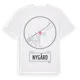 White t-shirt med Nygård t-shirt