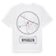 White t-shirt med Nyhagen t-shirt