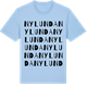 Blue Soul t-shirt med Nylunda ordlek t-shirt