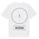 White t-shirt med Nysätra t-shirt
