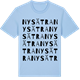 Blue Soul t-shirt med Nysätra ordlek t-shirt