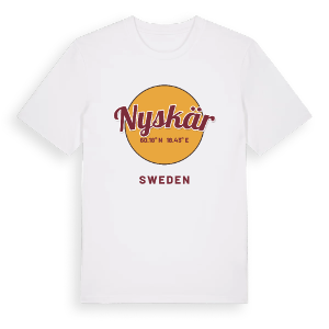 Nyskär cirkel t-shirt – ekologisk bomull t-shirt från Pinshirt