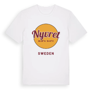 Nyvret cirkel t-shirt – ekologisk bomull t-shirt från Pinshirt