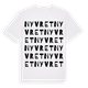 Nyvret ordlek t-shirt