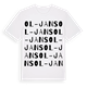 Ol-Jans ordlek t-shirt
