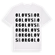 Olovsborg ordlek t-shirt