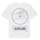 White t-shirt med Olovslund t-shirt