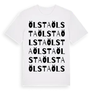 Ölsta ordlek t-shirt – ekologisk bomull t-shirt från Pinshirt