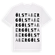Ölstaberg ordlek t-shirt