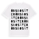 White t-shirt med Önsbosäter ordlek t-shirt