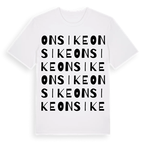 Onsike ordlek t-shirt – ekologisk bomull t-shirt från Pinshirt