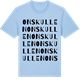 Blue Soul t-shirt med Onskullen ordlek t-shirt