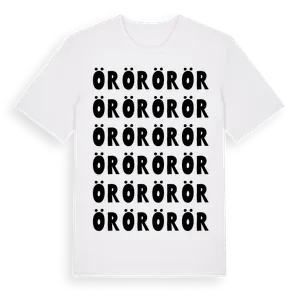 Ör ordlek t-shirt – ekologisk bomull t-shirt från Pinshirt