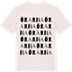 Vintage White t-shirt med Örarna ordlek t-shirt