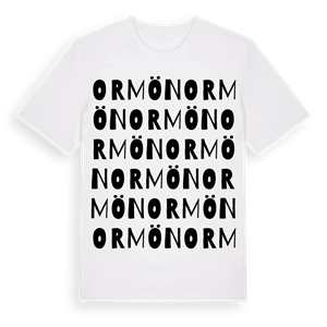 Ormön ordlek t-shirt – ekologisk bomull t-shirt från Pinshirt