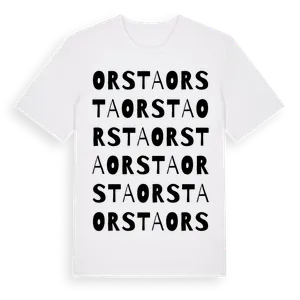 Orsta ordlek t-shirt – ekologisk bomull t-shirt från Pinshirt