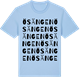 Blue Soul t-shirt med Ösängen ordlek t-shirt