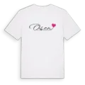 Osen hjärta t-shirt