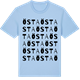 Blue Soul t-shirt med Östa ordlek t-shirt
