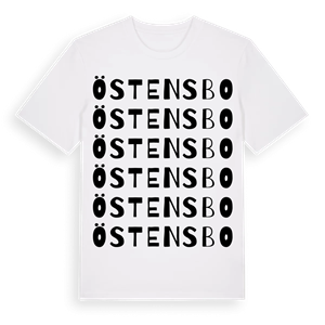 Östensbo ordlek t-shirt – ekologisk bomull t-shirt från Pinshirt