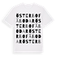 Österbo fäbodar ordlek t-shirt