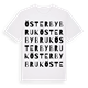 Österbybruk ordlek t-shirt