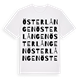 Österlången ordlek t-shirt