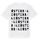 Österrike ordlek t-shirt