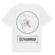 White t-shirt med Östhammar t-shirt