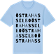 Blue Soul t-shirt med Östra Hasselbo ordlek t-shirt