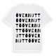 Övernuttö ordlek t-shirt