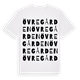 Övre gården ordlek t-shirt
