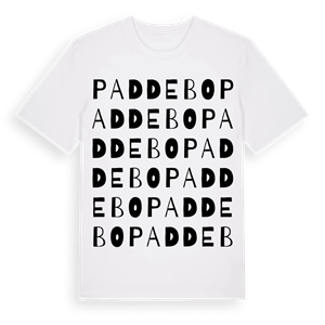 Paddebo ordlek t-shirt – ekologisk bomull t-shirt från Pinshirt