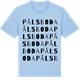 Blue Soul t-shirt med Pålsboda ordlek t-shirt
