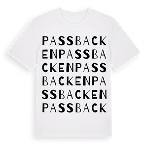 Passbacken ordlek t-shirt – ekologisk bomull t-shirt från Pinshirt