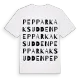 Pepparkaksudden ordlek t-shirt