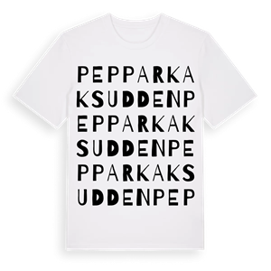 Pepparkaksudden ordlek t-shirt – ekologisk bomull t-shirt från Pinshirt
