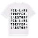 Per-Larstorp ordlek t-shirt