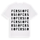 Persbo ordlek t-shirt